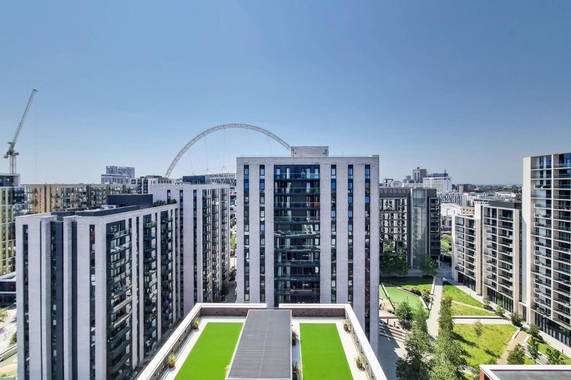 Botanical-Inspired Apartments At Repton Gardens Right In The Heart Of Wembley Park London Exterior photo